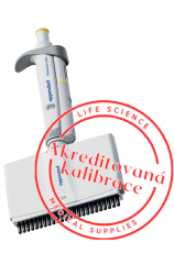 Akreditovaná kalibrácia 24kanálové pipety